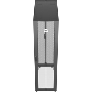 VERTIV VR 48U Gabinete de rack para Interruptor LAN, Painel de ligação, Servidor - 600 mm Rack Width x 1215 mm Profundidad