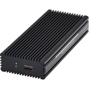 Tripp Lite series U457-1M2-NVME-L Drive Enclosure - USB 3.2 (Gen 2) Type C Host Interface - UASP Support External - Black 