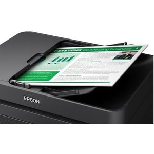 Epson WorkForce WF-2935DWF Wireless Inkjet Multifunction Printer - Colour - Copier/Fax/Printer/Scanner - 33 ppm Mono/18 pp