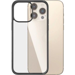 PanzerGlass ClearCase Case for Apple iPhone 14 Pro Max Smartphone - Black - Bacterial Resistant, Drop Resistant, Shock Res