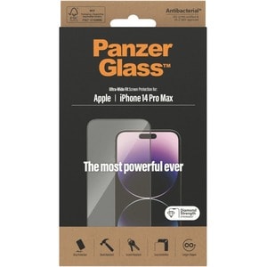 PanzerGlass Tempered Glass, Polyethylene Terephthalate (PET) Screen Protector - Transparent - 1 - For 17 cm (6.7") LCD iPh