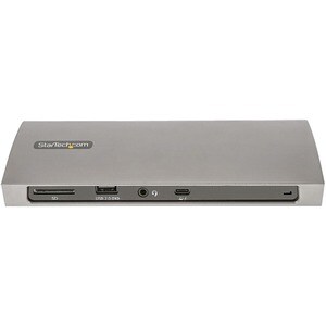 StarTech.com Thunderbolt 4 Dock, 96W Power Delivery, Single 8K / Dual Monitor 4K 60Hz, 3x TB4/USB4 ports, 4x USB-A, SD, Gb