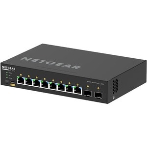 Netgear AV Line M4250 GSM4210PX Ethernet Switch - 8 Ports - Manageable - 10 Gigabit Ethernet - 10GBase-T, 10GBase-X - 3 La