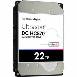 HGST Ultrastar DC HC570 0F48154 22 TB Hard Drive - 3.5" Internal - SATA (SATA/600) - Conventional Magnetic Recording (CMR)