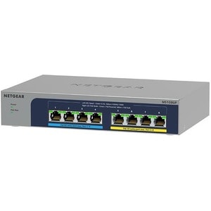 Switch Ethernet Netgear MS108UP 8 Porte - 2.5 Gigabit Ethernet - 2.5GBase-T - 3 Layer supportato - 230 W PoE Budget - Copp