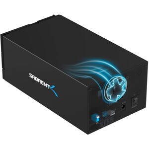 Sabrent USB Type-C To Dual 3.5" SATA and Raid Docking Station - 2 x HDD Supported - 0 x HDD Installed - 2 x SSD Supported 