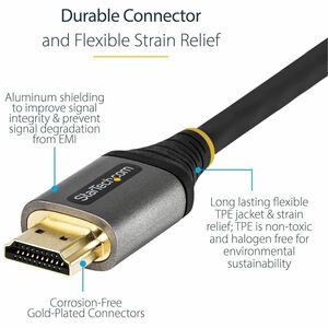 4 m Premium Zertifiziertes HDMI 2.0 Kabel, High Speed HDMI Kabel Mit Ethernet, HDR10, ARC, UHD HDMI 2.0 4k 60Hz Kabel - Ca