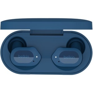 Belkin SOUNDFORM Play True Wireless Ohrhörer Stereo Ohrhörerset - Blau - Binaural - In-Ear - Bluetooth - Geräuschunterdrüc