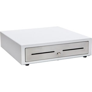 Star Micronics Choice CD4-1416WTSS48 Cash Drawer - 4 Bill - 8 Coin, Printer Driven - Stainless Steel - White - 109.2 mm He