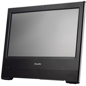 All-in-One-PC Shuttle X50 X50V8 - Intel Celeron 5205U - 8 GB - 39,6 cm (15,6 Zoll) HD Touchscreen - Desktop - Schwarz - In