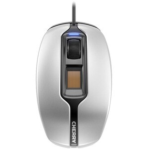 CHERRY MC 4900 Maus - USB - Optisch - 3 Taste(n) - Schwarz, Silber - Kabel - 1375 dpi Auflösung - Scroll-Rad - Symmetrisch