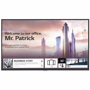 LG 43UH5J-H Digital Signage Display - 43" LCD - 3840 x 2160 - Edge LED - 500 Nit - 2160p - HDMI - USB - DVI - SerialEthern
