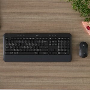 Logitech Signature MK650 Combo for Business Wireless Mouse and Keyboard Combo - USB Plunger Wireless Bluetooth/RF Keyboard