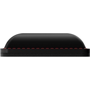 HyperX Wrist Rest - Textured - Black - Memory Foam, Natural Rubber, Gel - Anti-slip, Anti-fray