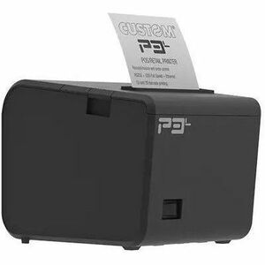 Custom P3L Retail, Hospitality, Business Direct Thermal Printer - Monochrome - Wall Mount - Receipt Print - Ethernet - USB