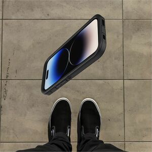 OtterBox Defender Rugged Carrying Case (Holster) Apple iPhone 14 Pro Smartphone - Black - Bump Resistant, Tear Resistant, 