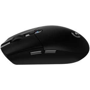 Logitech G LIGHTSPEED G304 游戏鼠标 - USB - 光学 - 6 可编程按钮 - 黑 - 无线 - 12000 dpi