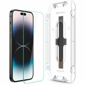Spigen EZ FIT GLAS.tR 9H Tempered Glass Screen Protector for iPhone 14 Pro Max - Transparency - 2 / Pack - For 17 cm (6.7"