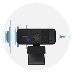 ACCO W1050 Webcam - 2 Megapixel - 30 fps - Black - USB Type A - 1920 x 1080 Video - CMOS Sensor - Fixed Focus - 95° Angle 