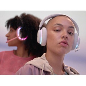 Logitech G735 Wireless Over-the-head Stereo Gaming Headset - White Mist - Binaural - Ear-cup - 2000 cm - Bluetooth - 38 Oh