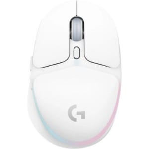 Logitech G Aurora Collection G705 Gaming Mouse - Bluetooth - USB - 6 Button(s) - 6 Programmable Button(s) - Off White - Wi
