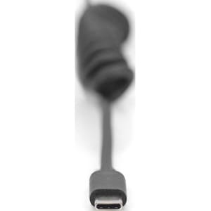 Digitus 1 m USB/USB-C Data Transfer Cable for Smartphone, Tablet, PC, Notebook - 1 Piece - First End: 1 x USB 2.0 Type A M