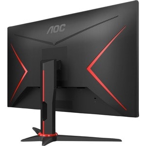 AOC C27G2ZE 27" Class Full HD Curved Screen Gaming LCD Monitor - 16:9 - Black Red - 68.6 cm (27") Viewable - Vertical Alig