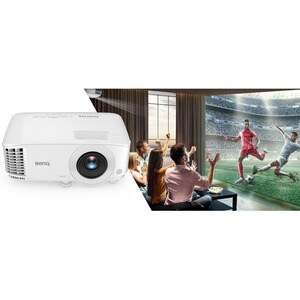 BenQ TH575 3D DLP Projector - 16:9 - Ceiling Mountable - White - Front, Ceiling - 1080p - 6000 Hour Normal Mode - 10000 Ho