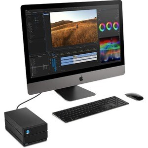 Seagate 2big Dock DAS Storage System - 40 TB Installed HDD Capacity - 2 x Total Bays - 2 x 3.5" Bay