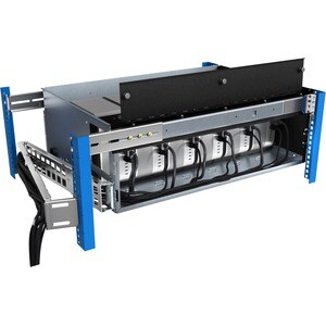 Rack Solutions HyperShelf Mounting Shelf for Mac Studio - TAA Compliant - Galvanized Steel, Cold Rolled Steel