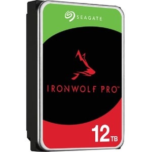 Seagate IronWolf Pro ST12000NT001 12 TB Hard Drive - 3.5" Internal - SATA (SATA/600) - Conventional Magnetic Recording (CM