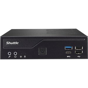 Shuttle XPC slim DH610S Barebone-System - Slim PC - Sockel LGA-1700 - 1 x Prozessor-Support - Intel H610 Chip - 64 GB DDR4