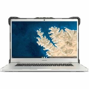 MAXCases Extreme Shell-L Rugged New Case for Samsung Chromebook, Notebook - Textured Grip - Black - Impact Resistant, Scra