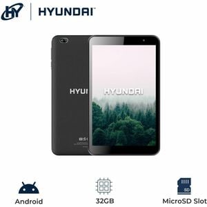 Hyundai HyTab Plus 8WB1 Tablet - 8" HD - 32 GB Storage - Black - Quad-core (4 Core) - Upto 128 GB Memory Card Supported Ca