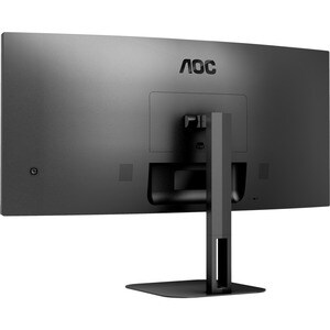 AOC CU34V5C 34" Class UW-QHD Curved Screen LCD Monitor - 21:9 - Matte Black - 86.4 cm (34") Viewable - Vertical Alignment 