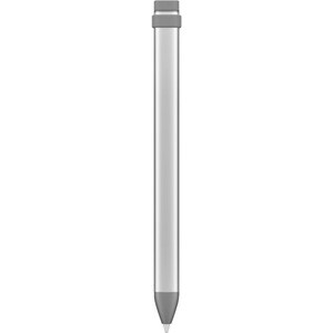 Lápiz óptico Logitech Crayon - Capacitivo/a Tipo de pantalla táctil admitida - Punta de stylus reemplazable - Aluminio, Ca
