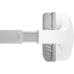 Belkin SOUNDFORM Mini Wired/Wireless On-ear, Over-the-head, Over-the-ear Stereo Headset - White - Binaural - Ear-cup - 914