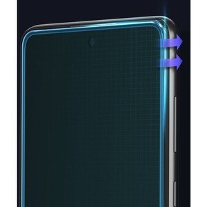 Spigen GLAS.tR Align Master 9H Tempered Glass Screen Protector - Black - 1 - For LCD Smartphone - Oil Resistant, Fingerpri
