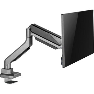 Montage de bureau V7 DM1HDS pour Moniteur, Affichage - Réglable en hauteur - 1 Écran(s) supportés - 43,2 cm à 124,5 cm (49