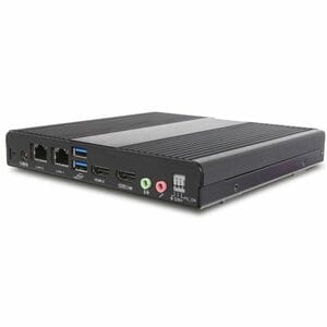 AOpen DE3450 4K UHD Digital Signage Appliance - Celeron J3455 1.87 GHz - 4 GB DDR3L - 3840 x 2160 - 2160p - USB - HDMI - S