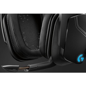 Logitech G933S 无线 头戴式 立体声 游戏用头戴式耳机 - 双声道 - 耳罩 - 2000 cm - Bluetooth/RF - 39 欧姆 - 20 Hz 到 20 kHz - 单向 麦克风 - 迷你手机（3.5毫米）