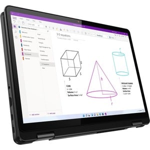 EDU 13W YOGA - 13.3" WUXGA TOUCH + PEN - RYZEN 5 5625U - 8GB RAM - 256GB SSD - THUNDER BLACK - WINDOWS 11 PRO EDUCATION - 