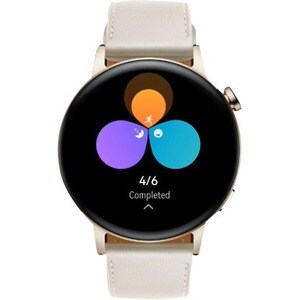 Huawei WATCH GT 3 Smartwatch - 42,30 mm Case Height - 10,20 mm Case Thickness - 42,30 mm Case Width - Schwarz, Stahl Case 