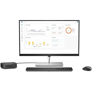 HP Chromebox G3 Chromebox - Intel Celeron 5205U - 4 GB - 64 GB Flash Memory Capacity - Mini PC - Sparkling Black - Intel C