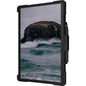 Urban Armor Gear Metropolis Rugged Case for Microsoft Surface Pro 10, Surface Pro 11, Surface Pro 9 Tablet, Stylus - Black