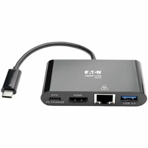 Station d'accueil Tripp Lite series U444-06N-HGUB-C USB Type C pour Ordinateur de bureau, Tablette PC, Notebook, Smartphon