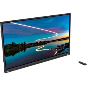 Lenovo ThinkVision T86 218.4 cm (86") 4K UHD LCD Collaboration Display - ARM Cortex A73 - 4 GB - Infrared (IrDA) - Touchsc