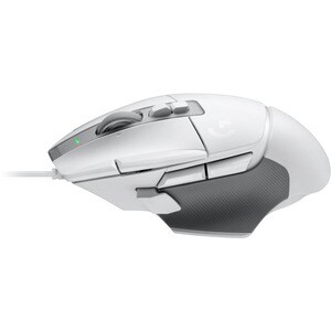 Logitech G G502 X Gaming Mouse - USB Type A - Optical - 13 Button(s) - 13 Programmable Button(s) - White - 25600 dpi - Scr