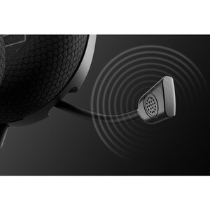 SteelSeries Arctis Nova 1P Wired On-ear Stereo Gaming Headset - Black - Binaural - Ear-cup - 36 Ohm - 20 Hz to 22 kHz - 12