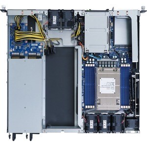 Gigabyte E152-ZE1 Barebone System - 1U Rack-mountable - Socket SP3 - 1 x Processor Support - AMD Chip - 256 GB DDR4 SDRAM 